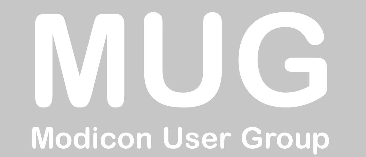 Modicon User Group (MUG) logo